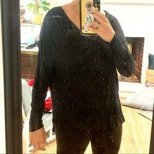 Black Soft & Sexy Long Sleeve Tee
